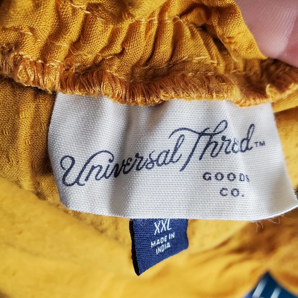 Universal Thread Mustard Blouse XXL - Picture 5 of 6